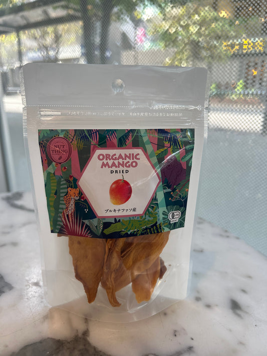 オーガニックドライマンゴー  西アフリカ ブルキナファソ産 60g 3袋